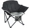 SUNNYFEEL Oversized Camping Chair Heavy Duty Folding Moon Chair Large Sofa Chair
