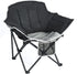 SUNNYFEEL Oversized Camping Chair Heavy Duty Folding Moon Chair Large Sofa Chair