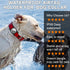 Waterproof Airtag Collar Holder, 2 Pack Aluminum Full Body Covered Case for Pet Collar