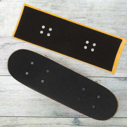 12 Pack 4.33X1.49In SUPVOX Finger Skateboards Tape Replacement Mini Grip Tape with Strong Adhesive for Fingerboard