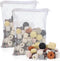 Segarty Filter Media, 12 in 1 Bio Media for Aquarium Sump Filter, Ceramic Rings Activated Carbon Bio Balls for Koi Fish
