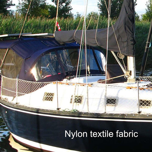 Length-30 Boat Safety Lifeline Netting,Boat Netting Feet Safe Banister Railing Nettings,Nylon Net.Keeping Kids, Crew