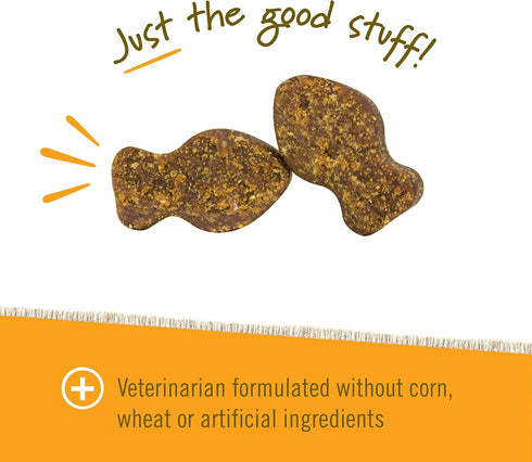 Pet Naturals Hip and Joint Support Supplement for Cats, 30 Chews, Glucosamine, Chondroitin, MSM