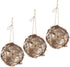 winemana Set of 3 Globe Hummingbird Nesters, Full of Bird Nesting Materials, Ideal Bird Gifts for Garden