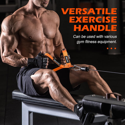 Heavy Duty Cable Handles for Gym Equipment | Replacement Exercise Handles for Strength Trainer