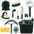 Abbylike 12 Piece Horse Grooming Kit with Organizer Tote Bag Brush Sets