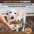 BRUTUS & BARNABY Dog Food Toppers - All Natural Vegan Sweet Potato Kibble Topper for Picky Eaters, Nutrient Packed