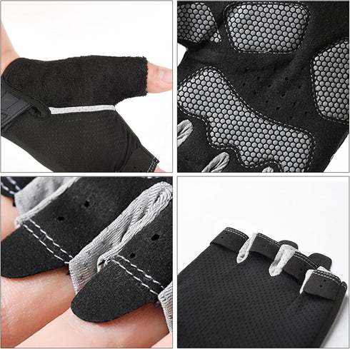 Eohak Workout Gloves for Men and Women Full Palm Protection Gym Gloves for Weight Lifting, Cycling, Gym, Training