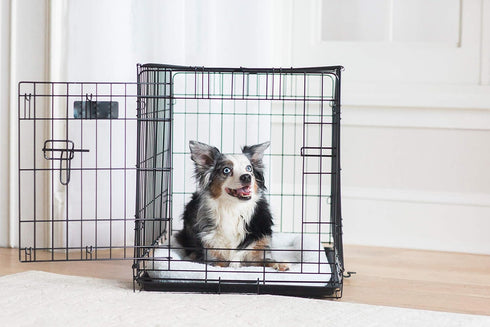 Precision Pet SnooZZy Sheepskin Bolster Crate Mat for 30-32' Crates, White