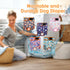 5 Pack,Reusable Washable Female Dog Diapers Diaper for Doggie,Highly Absorbent Dog Diaper,Adjustable Leakproof Puppy