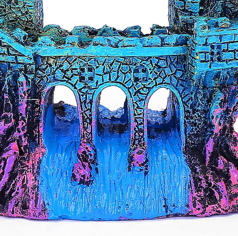 Eco-Friendly Resin Castle Aquarium Ornament - Fish Tank Supplies Accessories, Mythical Magic Castle Decoration