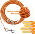 Tie Out Cable for Dogs, 20/50/30/100FT Heavy Duty Chew Proof Leads for Large Dogs Up to 250lbs