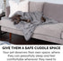 Furhaven Waterproof Throw Blanket for Dogs & Indoor Cats, Washable Shaggy Plush Calming Long Faux Fur & Velvet - Gray,