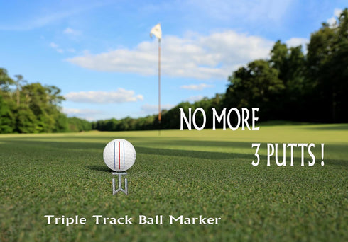 Golf Ball Marker with Hat Clip, Golf Alignment Ball Marker for Putting, Golf Divot Tool, Training Aid, Accessories Gift