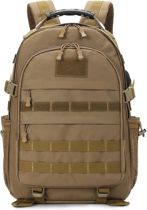 HUNTVP Military Tactical Backpack, Large Army 3 Day Assault Pack Molle Rucksack 40L for Hunting