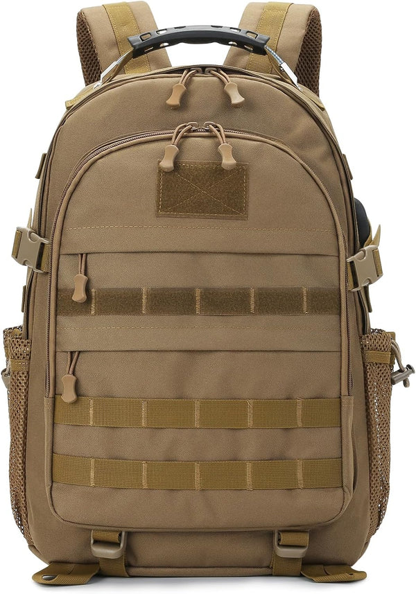 HUNTVP Military Tactical Backpack, Large Army 3 Day Assault Pack Molle Rucksack 40L for Hunting