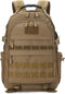HUNTVP Military Tactical Backpack, Large Army 3 Day Assault Pack Molle Rucksack 40L for Hunting