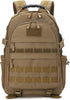 HUNTVP Military Tactical Backpack, Large Army 3 Day Assault Pack Molle Rucksack 40L for Hunting