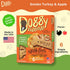 Crunchy Dog Treats – All-Natural Puppy Treat – 100% Human-Grade – Smoky Turkey and Apple, 16 Oz.