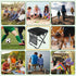 Zghncslong backpack 250 lbs Portable foldable stool, Camping Chair, with dual storage pockets and side pockets Compact