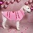 Dog Sweater Turtleneck Winter Coat Apparel - Warm Knitted Holiday Clothes for Cat and Puppy (Medium)