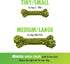 VetIQ Minties Dog Dental Bone Treats - Dental Chews for Tiny/Small Dogs under 40 lbs, 80 Treats