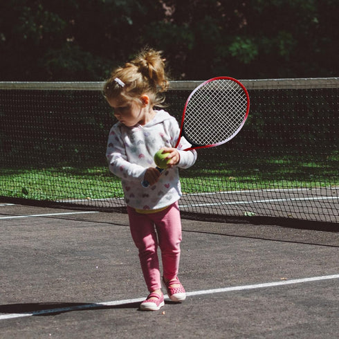Magicorange Kids Tennis Rackets Set for 2 Players with Rebound Balls and Carry Bag