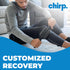 3-in-1 500 lbs, 4 4 24 inches Chirp Muscle Roller - Customizable Recovery Massager for Targeted Deep Tissue Massage