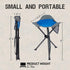 225 LBS Portal Folding Camping Stool Portable Foldable Tripod Seat for Hiking Hunting Walking Fishing Travel Outdoors