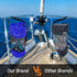 Portable Mesh Trash Bag for Boat - Washable Leakproof Outdoor Garbage Bags for Boat, Kayak or Camper Lightweight