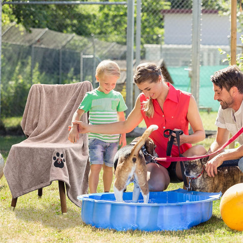 Extra Large Dog Towels for Drying Dogs - Pack of 3, Super Absorbent Microfiber Bath Grooming Towel (XL)