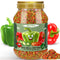 21oz Dried Bell Peppers Mix, Natural Dehydrated Red & Green Bell Pepper