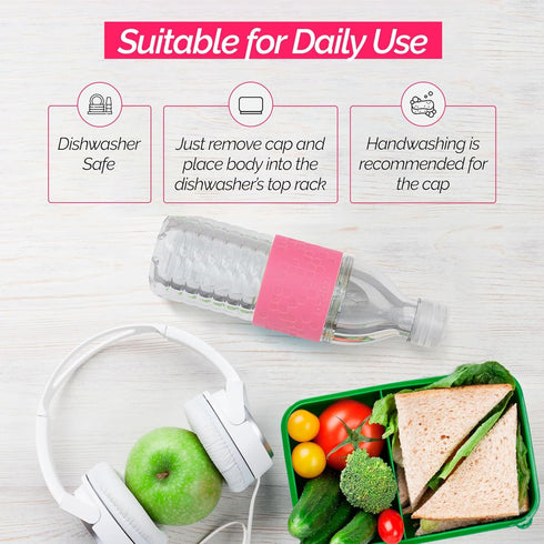 16.9 oz Set 2 Copco Hydra Water Bottle, of Leak Proof, BPA Free Tritan, Dishwasher Safe, Twist-Open Body, Non-Slip