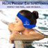 Water Gear Ear Wrap for Swimmers, Comfortable Fit, Prevents Ear Infections, Adult Blue