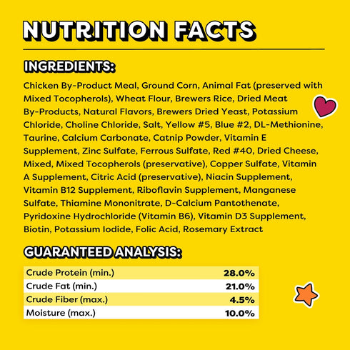 16 oz. Temptations Cat Treats, Classic Crunchy and Soft Cat Treats, Catnip Fever Flavor, Catnip Treats, Tub