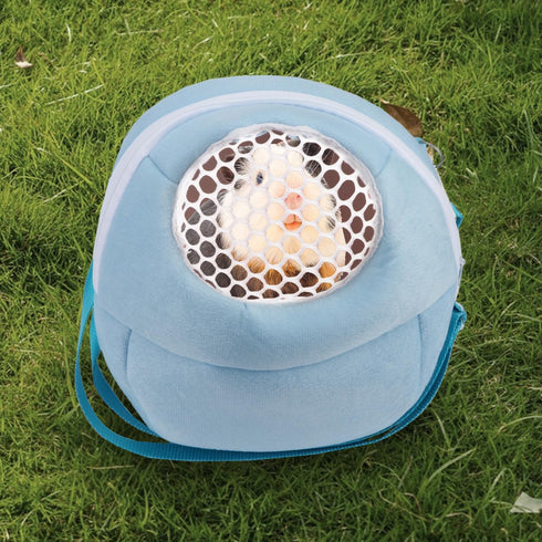 Hypeety Pet Carrier Bag Pet Sling Carrier Backpack for Small Pets Hedgehog Hamsters Sugar Glider Chinchilla Guinea Pig