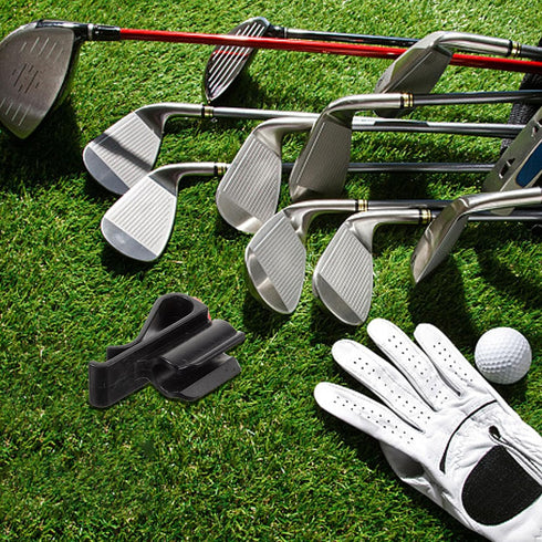 Kisangel Putter Clip on Holder, Club Holder for Golf Bag, Putter Clamp Golf Accessories