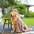 Extra Large Dog Towels for Drying Dogs, Super Absorbent Soft Microfiber Bath Grooming Towel for Pets (XL-55" * 36",