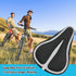 Gel Bike Seat Cover Padded Bicycle Saddle Covers for Women & Men, Most Comfortable Soft Cushion Cover for Spin Indoor