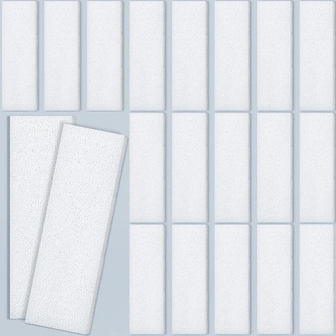 Nosiny 20 Pieces Filter Foam Pad - Compatible with U3 Underwater Sponge Aquarium Filter Accessories
