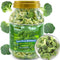 SEAYOFA Freeze Dried Broccoli Florets, 3.17oz Dehydrated Broccoli Vegetables, No Bitter Frozen