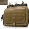 WYNEX Molle Admin Pouch of Kangaroo Style, Tactical Utility Tool Pouch with