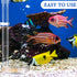 12 Pieces Shrimp Feeding Tube and Dish Set - 4 Acrylic Shrimp Feeding Tubes & Clear Bowls for Fish Tank Supplies