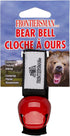 SABRE Frontiersman Bear Bell, Magnetic Silencer, Durable Hook and Loop Strap Attachment for Hiking Safety