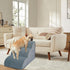 Dog Stairs for High Beds, 3-Step Steps 15.8" H for Small Dogs Cats to 16-20 inches Tall Couch/Chair/Beds