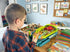 3-14 Dinosaur Pinball Machine for Kids - DIY Tabletop Arcade Game with Scoring, Multi-Track Dynamic Play, Prehistoric