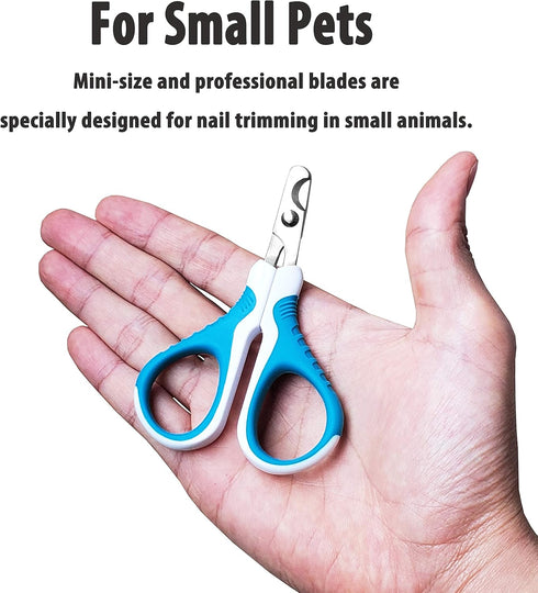 gonicc Professional Pet Nail Clippers and Trimmer, Best for Cats and Small Dogs, Sharp Angled Blade