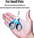 gonicc Professional Pet Nail Clippers and Trimmer, Best for Cats and Small Dogs, Sharp Angled Blade