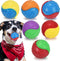 6Pcs Squeaky Dog Balls, Tough Training Toys for Dogs, High Bouncy Balls for Interactive Play and Teething (2.5in)