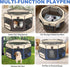 Aivituvin Dog Playpen, Foldable Pet Play Pens with Carrying Bag for Cat, Puppies, Rabbits, Portable Dog Tent Crates